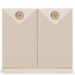 Комод с фактурными дверцами Satin Furniture варинант исполнения - 4 | Loft Concept в Саратове