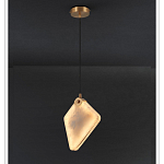 Подвесной светильник фигурный плафон Stone Polygon варинант исполнения - 1 | Loft Concept в Саратове