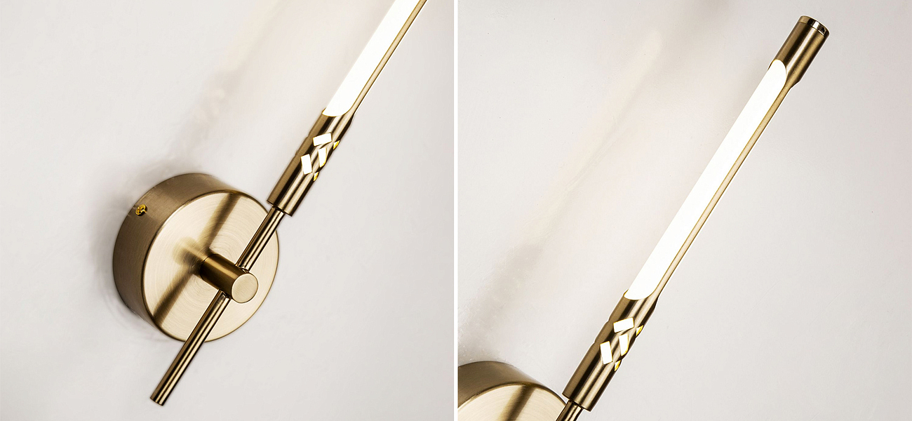 Бра Цвета золота Glowing Flute Бра Цвета золота Glowing Flute - Loft-Concept в Саратове