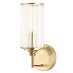 Бра с цилиндрическим рифленым стеклянным плафоном Jeanette варинант исполнения - 3 | Loft Concept в Саратове