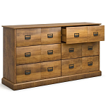 Деревянный комод с 6-ю ящиками Blanton Chest of Drawers варинант исполнения - 3 | Loft Concept в Саратове