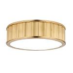 Потолочный светильник с гофрированным абажуром цвета латунь Millennium варинант исполнения - 1 | Loft Concept в Саратове