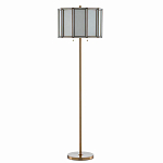 Торшер с абажуром из панелей белого молочного стекла Stunned by Light варинант исполнения - 2 | Loft Concept в Саратове