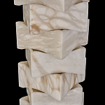 Торшер из натурального камня Stone Constructor варинант исполнения - 3 | Loft Concept в Саратове