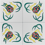 Плитка дизайнерская Драконий фрукт варинант исполнения - 1 | Loft Concept в Саратове