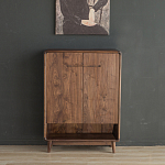 Комод в прихожую для хранения обуви Moon Walnut Furniture варинант исполнения - 1 | Loft Concept в Саратове