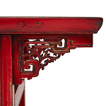 Деревянная консоль в китайском стиле с 2-мя ящиками с резным декором красная Yan Chinese Console Table варинант исполнения - 3 | Loft Concept в Саратове