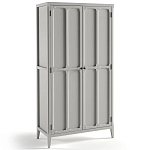 Шкаф серый Silva Grey Cabinet варинант исполнения - 2 | Loft Concept в Саратове