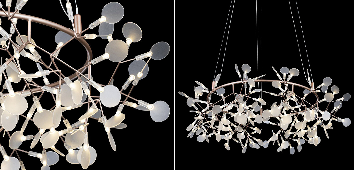 Люстра Heracleum rose gold 100 Люстра Heracleum rose gold 100 - Loft-Concept в Саратове