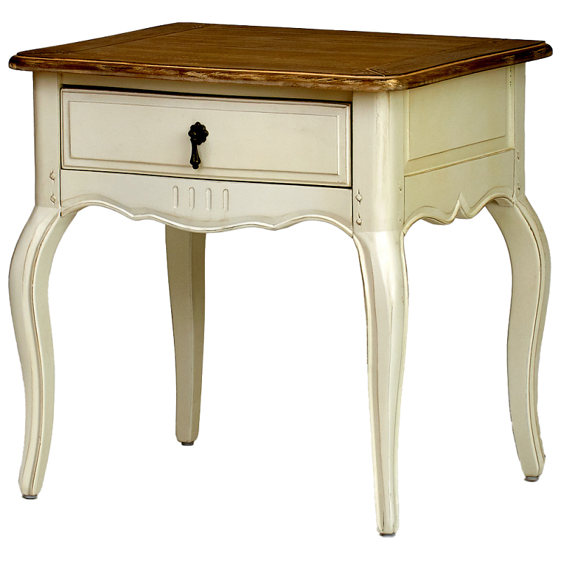 Прикроватная тумба в стиле прованс Oak Montmartre Provence Bedside Table Бежевый Дуб темный Прикроватная тумба в стиле прованс Oak Montmartre Provence Bedside Table Бежевый Дуб темный в Саратове | Loft Concept
