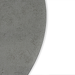 Стол обеденный с серой овальной столешницей из керамики на четырех деревянных ножках Gray Ceramics варинант исполнения - 4 | Loft Concept в Саратове