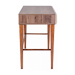 Стол письменный из массива бука с 2-мя ящиками бежевый Wenge Light варинант исполнения - 2 | Loft Concept в Саратове