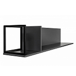 Полка навесная открытая цвета графит Strict Lines  варинант исполнения - 6 | Loft Concept в Саратове