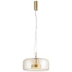 Подвесной светильник Blanton Amber Glass Hanging Lamp 38 варинант исполнения - 2 | Loft Concept в Саратове