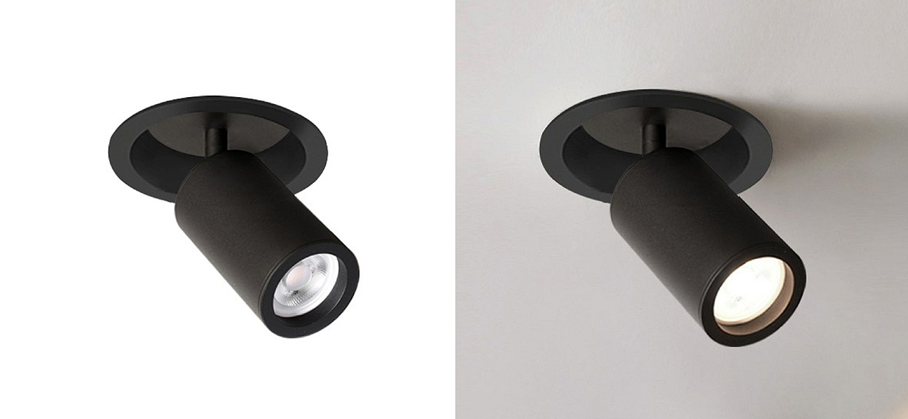 Встраиваемый поворотный спот Modern Spot Black Встраиваемый поворотный спот Modern Spot Black - Loft-Concept в Саратове