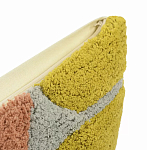 Чехол на подушку с рисунком горчичного цвета Elan Textured варинант исполнения - 5 | Loft Concept в Саратове