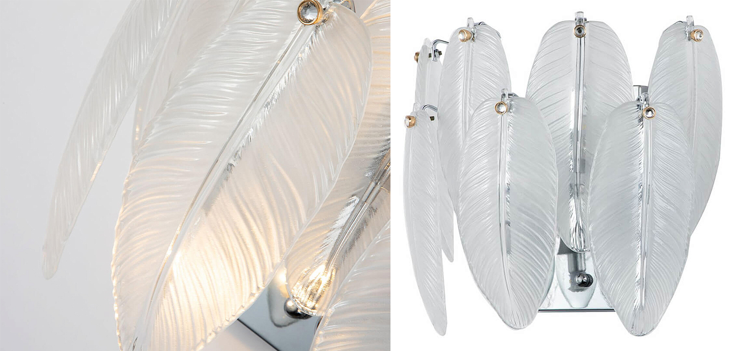 Бра Bud Petals Wall Lamp Chrome Бра Bud Petals Wall Lamp Chrome - Loft-Concept в Саратове