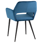 Стул с подлокотниками синий NEASAN STOOL варинант исполнения - 5 | Loft Concept в Саратове