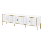 ТВ-тумба белая с тремя ящиками Antique Order варинант исполнения - 1 | Loft Concept в Саратове