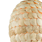 Подвесной светильник с каскадом из круглых декоративных элементов Texture Discs варинант исполнения - 1 | Loft Concept в Саратове