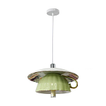 Подвесные светильники в виде чаши с цветочным блюдцем Flower Reversal варинант исполнения - 4 | Loft Concept в Саратове