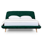 Кровать с мягким изголовьем Palmer Bed варинант исполнения - 2 | Loft Concept в Саратове