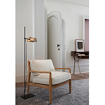 Торшер с плафоном из перфорированного металла Elledge Floor Lamp варинант исполнения - 2 | Loft Concept в Саратове