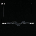 Люстра подвесная линейная Adilin Сhromium варинант исполнения - 3 | Loft Concept в Саратове