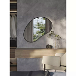 Зеркало асимметричной формы Oval Light Reflection варинант исполнения - 4 | Loft Concept в Саратове