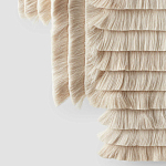 Светло-Бежевое Панно из нитей Palmas Wall Hanging варинант исполнения - 2 | Loft Concept в Саратове