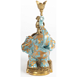 Фарфоровый подсвечник Слон с эмоцией Fluens варинант исполнения - 4 | Loft Concept в Саратове