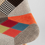 Стул с обивкой в технике пэчворк DSW варинант исполнения - 8 | Loft Concept в Саратове