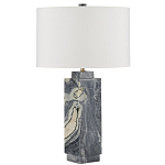 Настольная лампа с корпусом из серого мрамора Breathtaking View варинант исполнения - 4 | Loft Concept в Саратове