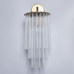 Бра с круглым основанием и длинными прозрачныи стеклянными трубками Nembus варинант исполнения - 3 | Loft Concept в Саратове