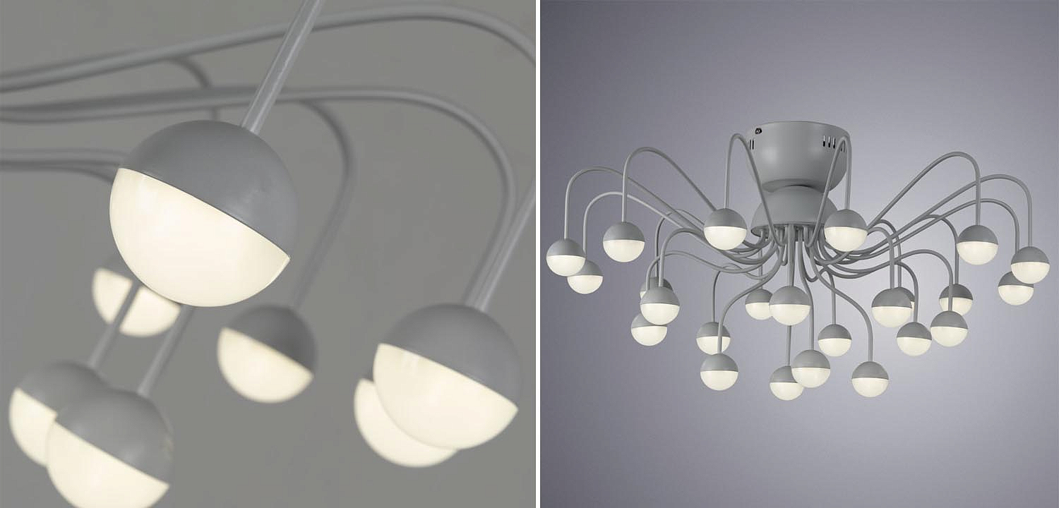 Потолочная люстра Vilelme Chandelier white Потолочная люстра Vilelme Chandelier white - Loft-Concept в Саратове