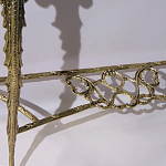 Консоль бронзовая с мраморной столешницей Bronze De Console варинант исполнения - 1 | Loft Concept в Саратове