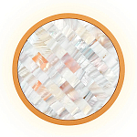 Бра в форме диска с перламутровыми прямоугольниками из морской ракушки Touch of Marine Charm варинант исполнения - 1 | Loft Concept в Саратове