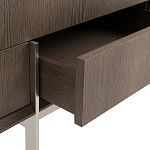 Шкаф из серого дуба Sawada Gray Oak Cabinet варинант исполнения - 4 | Loft Concept в Саратове