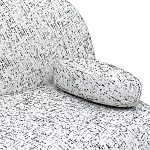 Диван с мягкой обивкой из ткани Michael Sofa варинант исполнения - 1 | Loft Concept в Саратове