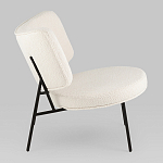 Мини-кресло District Lounge букле белый варинант исполнения - 2 | Loft Concept в Саратове