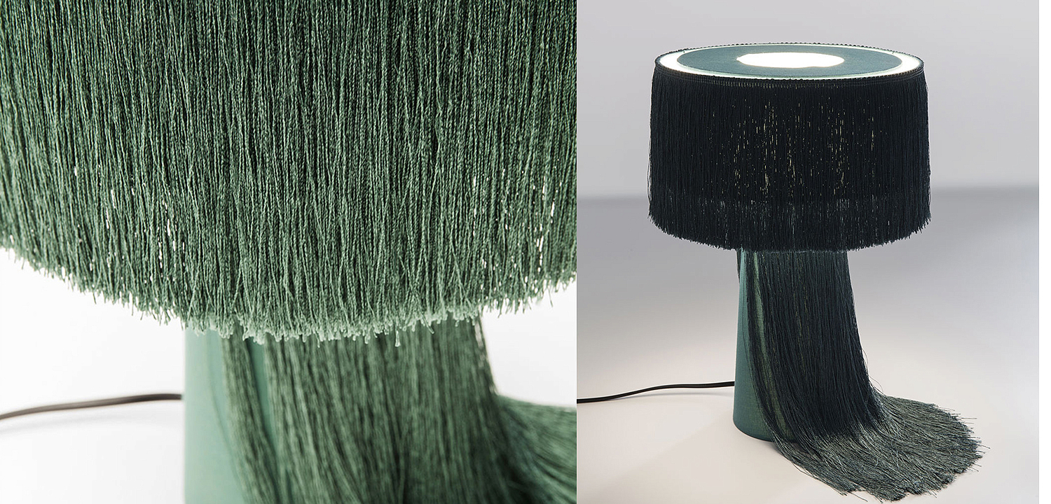 Настольная лампа Green Fringes - Loft-Concept в Саратове