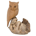 Статуэтка из дерева сова Animals of the World варинант исполнения - 2 | Loft Concept в Саратове