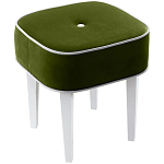 Квадратный мягкий пуф на белых ножках Winton Pouf Square варинант исполнения - 1 | Loft Concept в Саратове