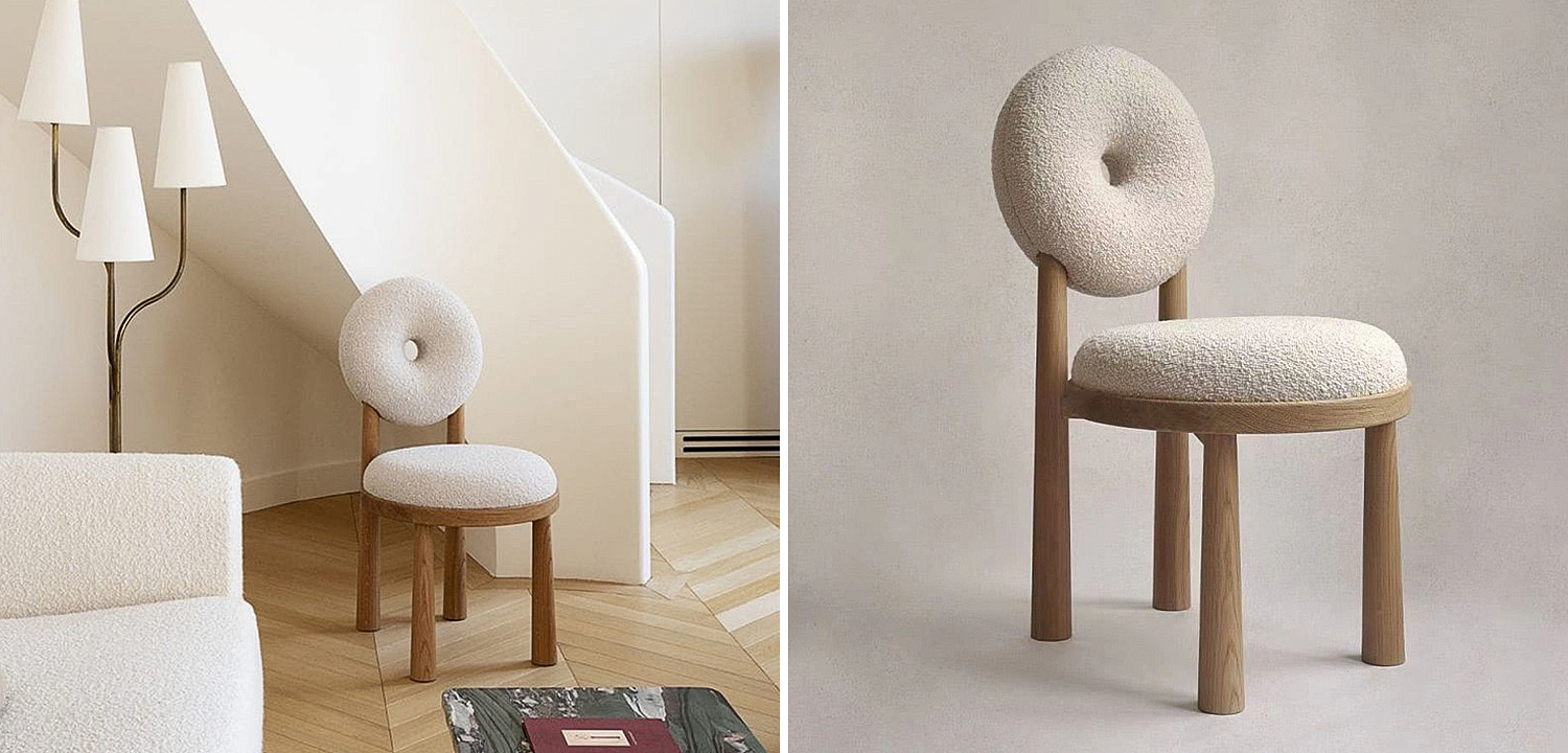 Стул Bagel Boucle Chair Стул Bagel Boucle Chair - Loft-Concept в Саратове
