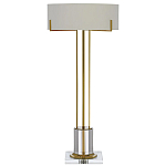 Настольная лампа на прозрачном основании Light Flowing Up варинант исполнения - 2 | Loft Concept в Саратове