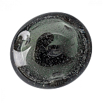 Бра с круглым плафоном из прозрачного стекла с пузырьками воздуха Effervia  варинант исполнения - 7 | Loft Concept в Саратове