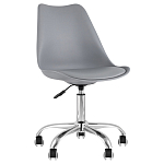 Офисный стул на металлическом основании EGGERY Grey варинант исполнения - 1 | Loft Concept в Саратове