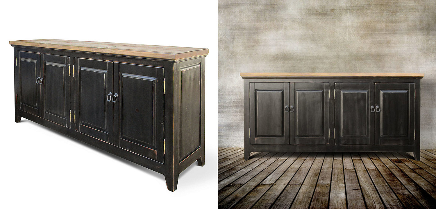 Комод в стиле прованс Sidsel Provence HARMONIE Antique Black Черный Комод в стиле прованс Sidsel Provence HARMONIE Antique Black Черный - Loft-Concept в Саратове