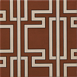 Дизайнерская плитка с узором Лабиринт варинант исполнения - 2 | Loft Concept в Саратове