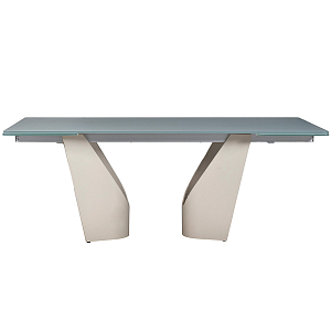 Стол обеденный раскладной со стеклянной столешницей Futuristic Table